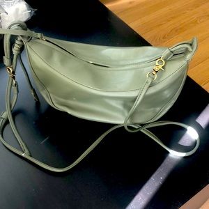 Anthropologie Crossbody purse bag olive